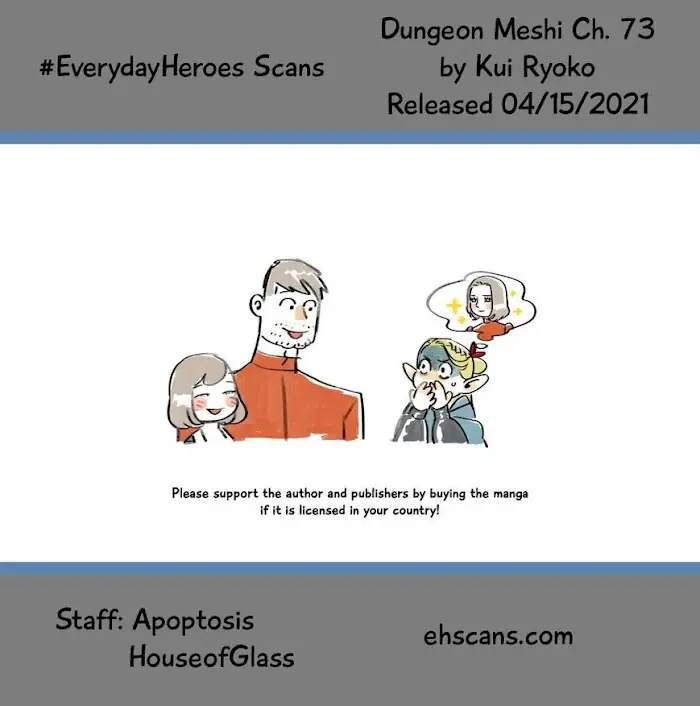 Delicious in Dungeon Chapter 73 image 27_optimized